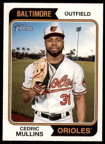 2023 Topps Heritage #356 Cedric Mullins NM-MT Orioles ID:73424 - Baseball Card Single