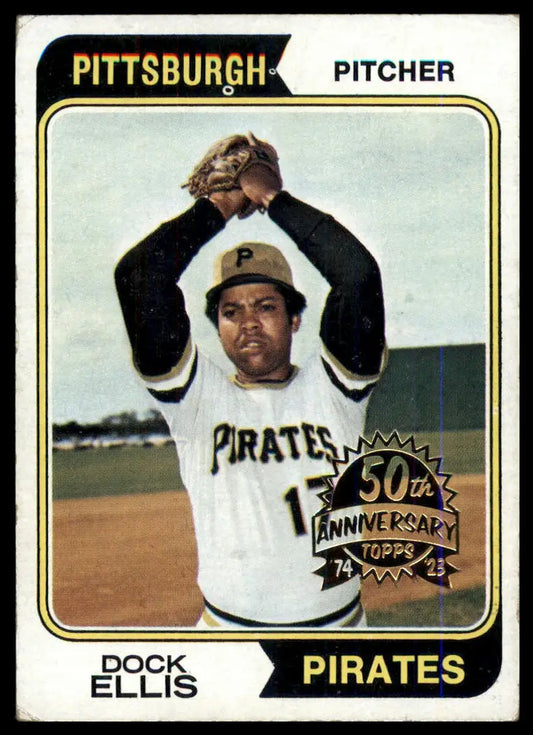 2023 Topps Heritage - 50th Anniversary Buybacks #1-250 Complete Your Set Pick - 145 Dock Ellis - Baseball Card Single