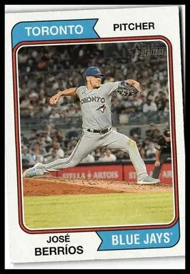 2023 Topps Heritage #60 José Berríos - Baseball Card Single