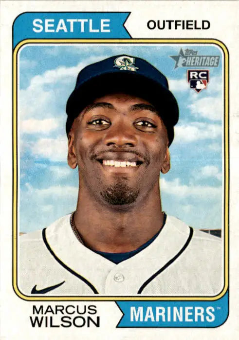 2023 Topps Heritage #79 Marcus Wilson - Baseball Card Single