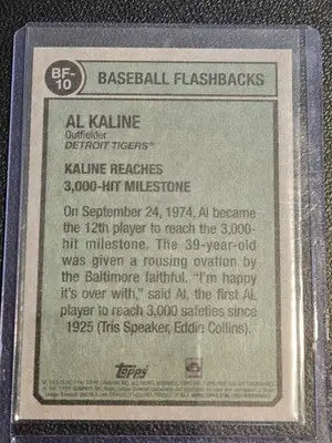 2023 Topps Heritage #BF-10 Al Kaline Baseball Flashbacks - Baseball Card Single