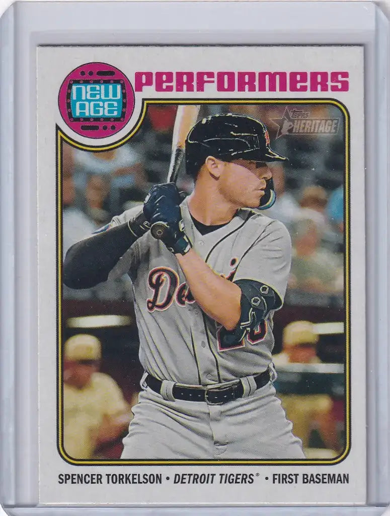2023 Topps Heritage New Age #21 Spencer Torkelson Detroit Tigers