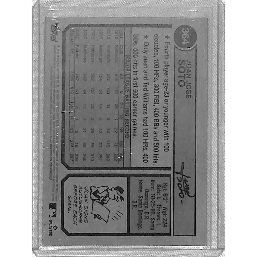 2023 Topps Heritage Purple #364 Juan Soto NM-MT San Diego Padres - Baseball Card Single