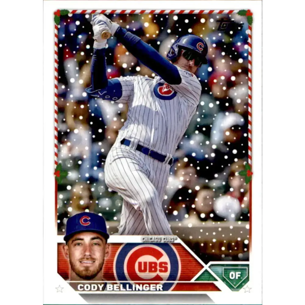 2023 Topps Holiday #H54 Cody Bellinger NM-MT Chicago Cubs Baseball Card - Baseball Card Single