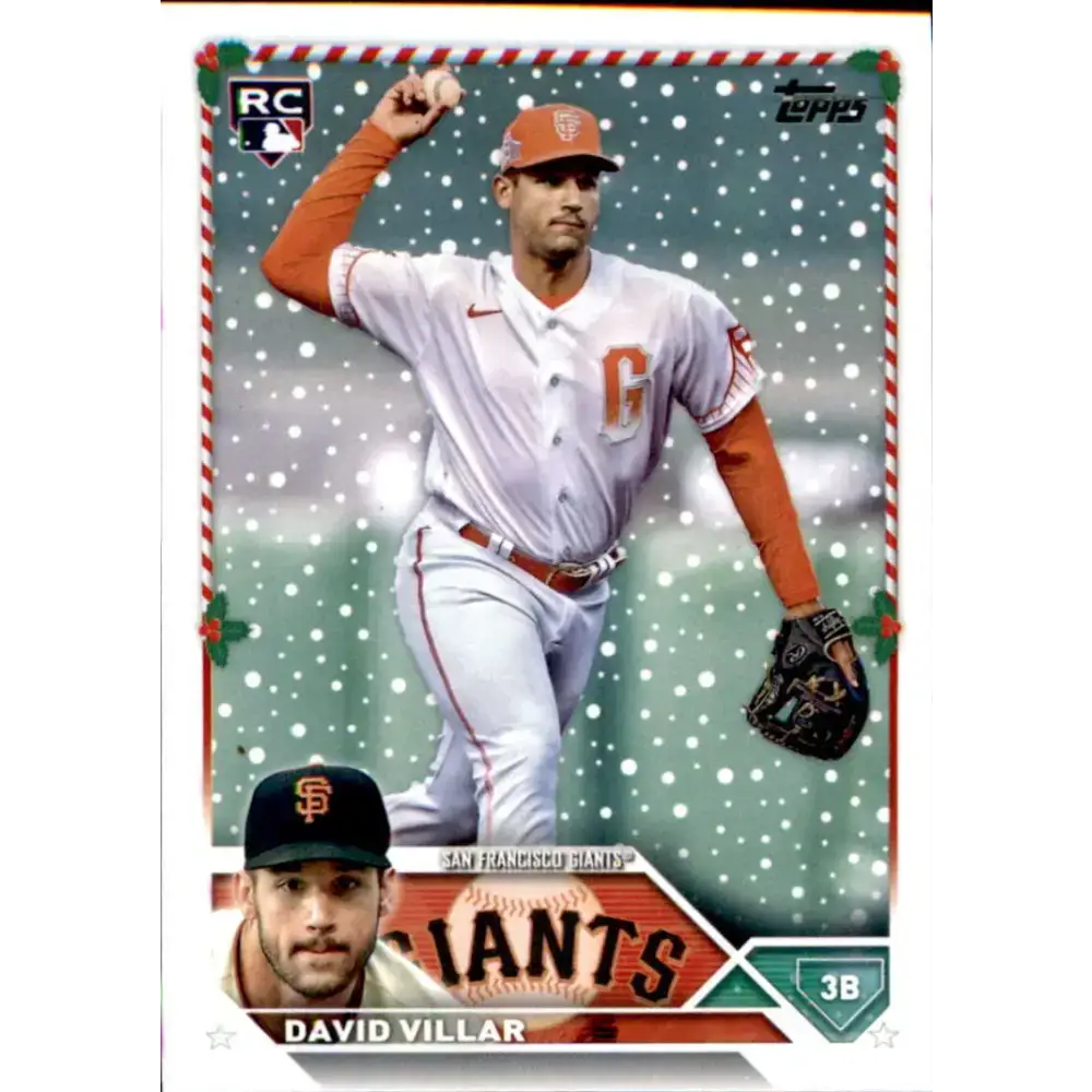2023 Topps Holiday #H61 Will Brennan NM-MT RC Rookie Cleveland Guardians Baseball Card - Baseball Card Single