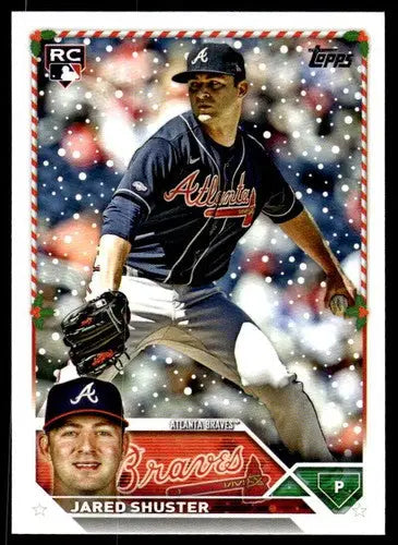 2023 Topps Holiday H64 Jared Shuster original gloss mint RC rookie baseball card