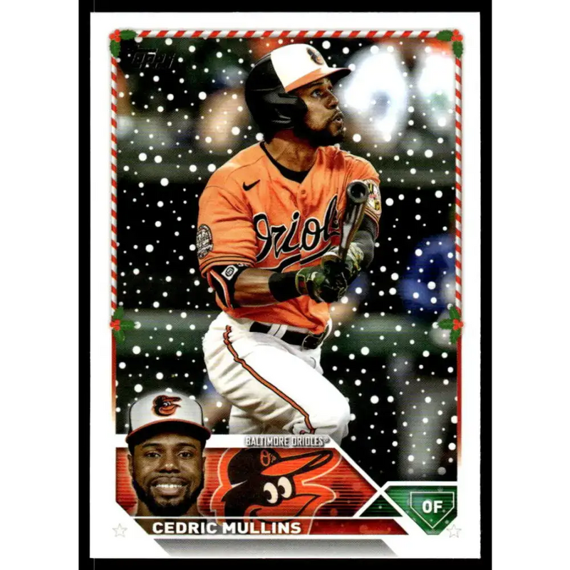 2023 Topps Holiday #H96 Cedric Mullins NM-MT Baltimore Orioles Baseball Card - Baseball Card Single
