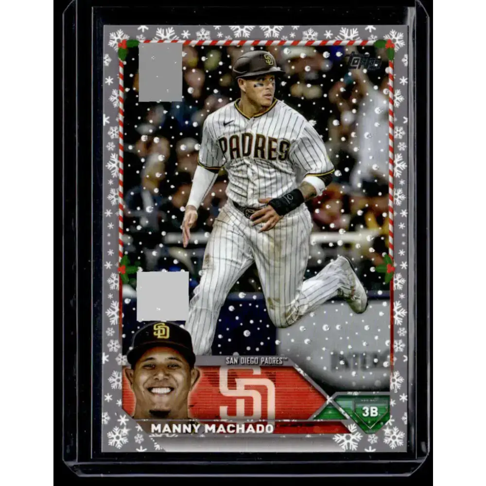 2023 Topps Holiday Metallic #H169 Manny Machado NM-MT San Diego Padres Baseball Card - Baseball Card Single