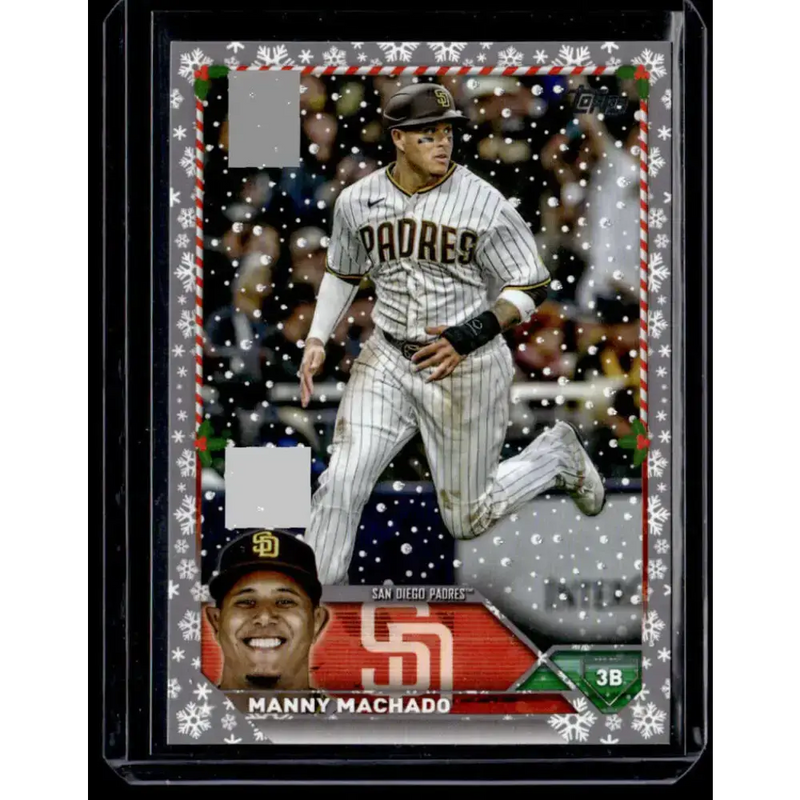 2023 Topps Holiday Metallic #H169 Manny Machado NM-MT San Diego Padres Baseball Card - Baseball Card Single