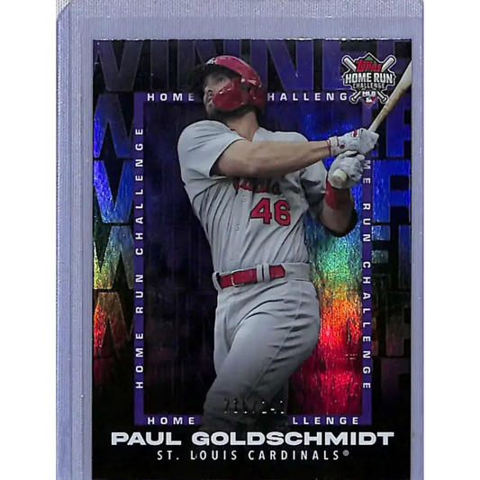 2023 Topps #HRCW-28 Paul Goldschmidt Home Run Challenge Winners August #/241 NM-MT Baseball Card - Baseball Card Single