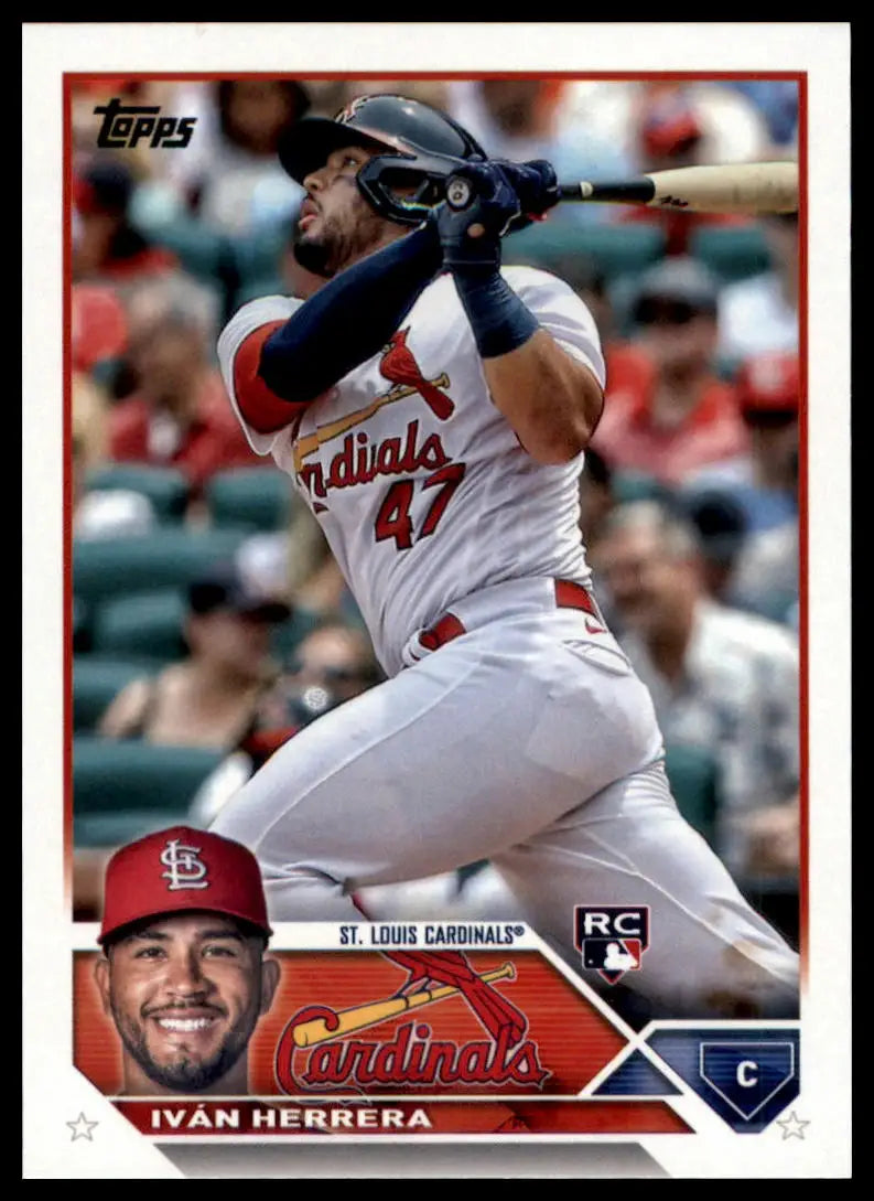 2023 Topps Iván Herrera RC 58 St. Louis Cardinals Baseball NM - Baseball Card Single