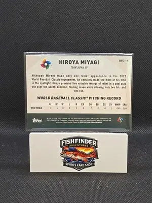 2023 Topps Japan Edition - Wbc Japanese National Team Hiroya Miyagi #WBC-19 - Baseball Card Single