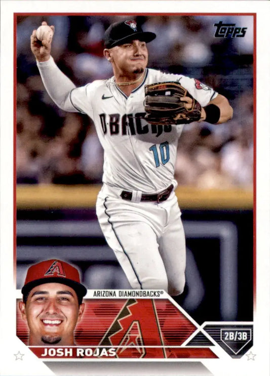2023 Topps Josh Rojas 60 Arizona Diamondbacks Baseball NM - Baseball Card Single