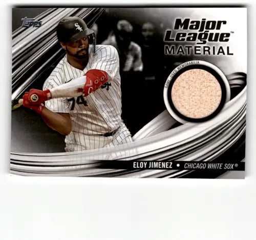 2023 Topps Major League Material Relic Black #MLM-EJ Eloy Jimenez NM-MT ID:49446 - Baseball Card Single