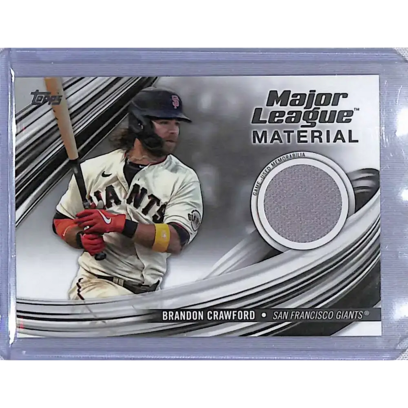 2023 Topps #MLM-BC Brandon Crawford San Francisco Giants NM-MT Baseball Card - Baseball Card Single