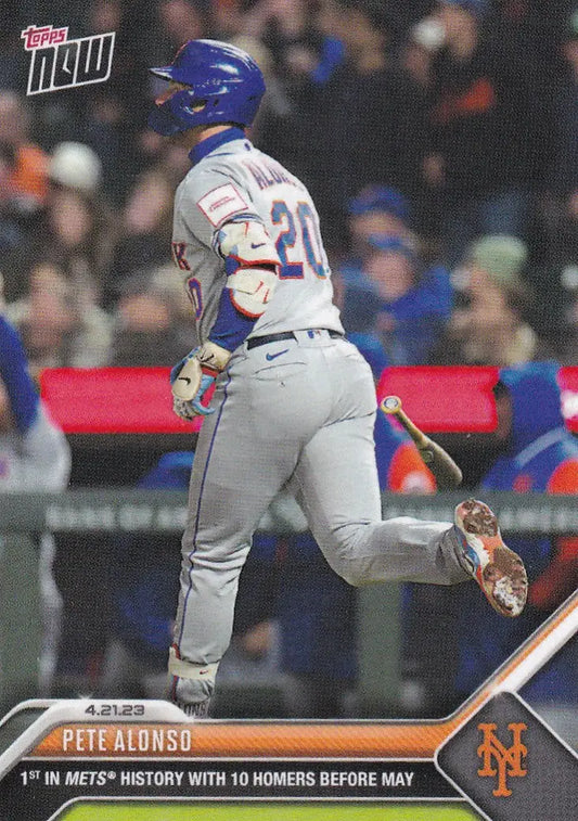 2023 TOPPS NOW #164 PETE ALONSO- NEW YORK METS - Baseball Card Single