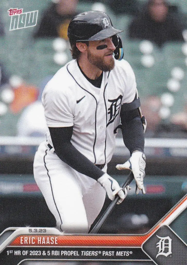 2023 TOPPS NOW #226 ERIC HAASE- DETROIT TIGERS - Baseball Card Single