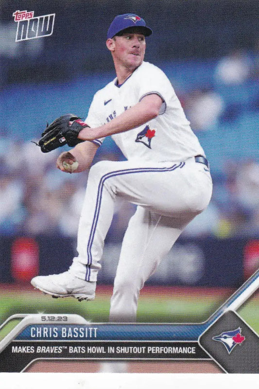 2023 TOPPS NOW #277 CHRIS BASSITT- TORONTO BLUE JAYS - Baseball Card Single