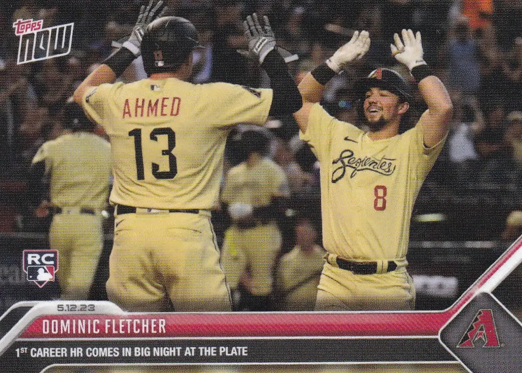 2023 TOPPS NOW #281 DOMINIC FLETCHER- ARIZONA DIAMONDBACKS - Baseball Card Single