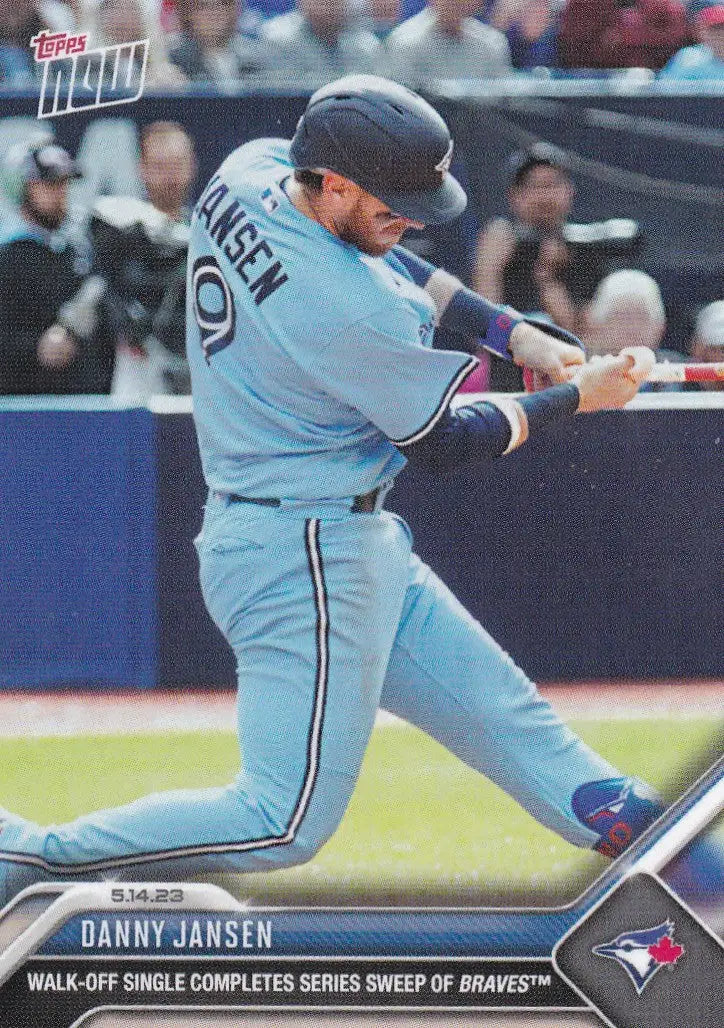 2023 TOPPS NOW #290 DANNY JANSEN- TORONTO BLUE JAYS - Baseball Card Single