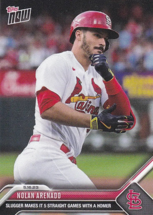 2023 TOPPS NOW #302 NOLAN ARENADO- ST LOUIS CARDINALS - Baseball Card Single