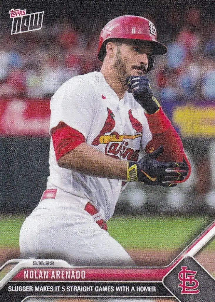 2023 TOPPS NOW #302 NOLAN ARENADO- ST LOUIS CARDINALS - Baseball Card Single