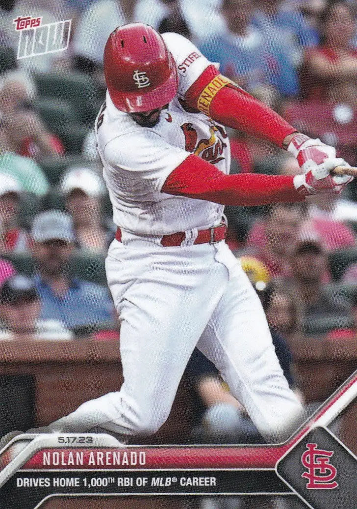 2023 TOPPS NOW #312 NOLAN ARENADO- ST LOUIS CARDINALS - Baseball Card Single