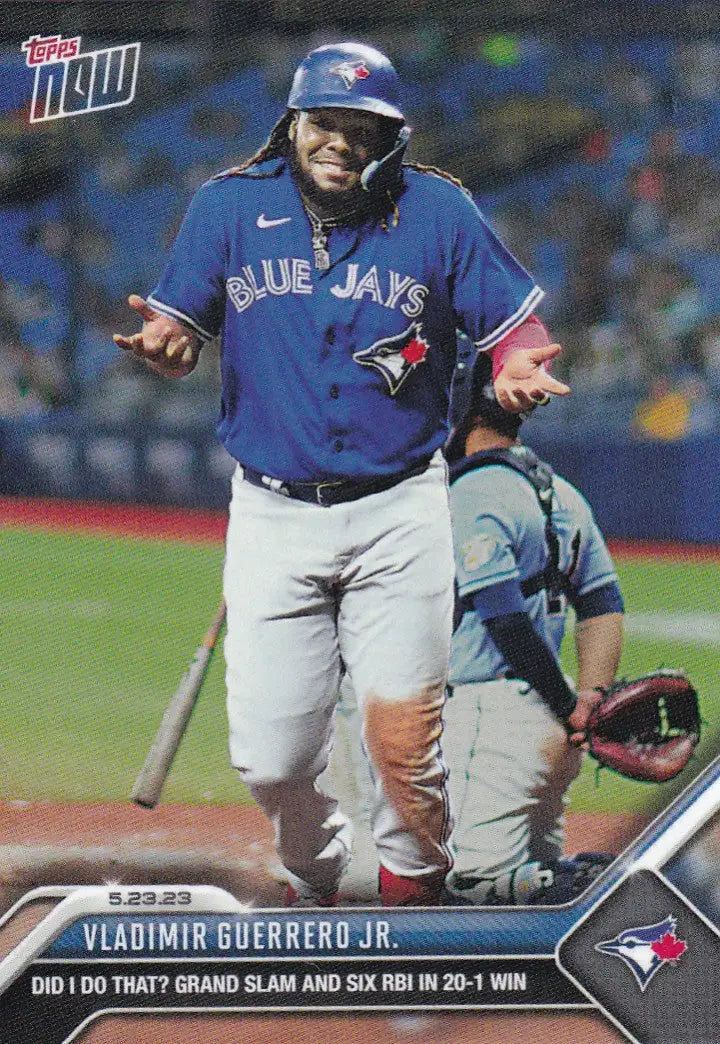 2023 TOPPS NOW #334 VLADIMIR GUERRERO JR- TORONTO BLUE JAYS - Baseball Card Single