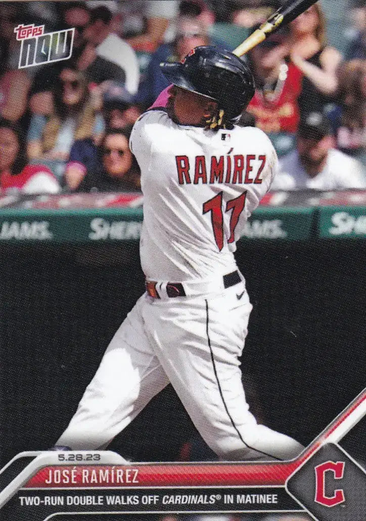 2023 TOPPS NOW #352 JOSE RAMIREZ- ST LOUIS CARDINALS - Baseball Card Single