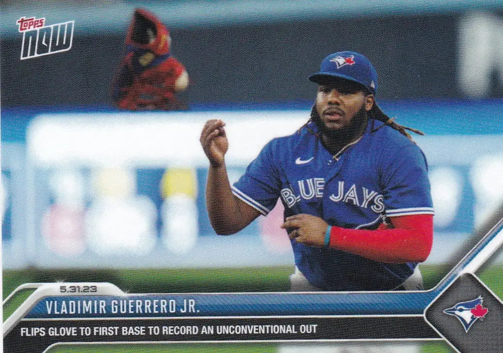 2023 TOPPS NOW #372 VLADIMIR GUERRERO JR- TORONTO BLUE JAYS - Baseball Card Single