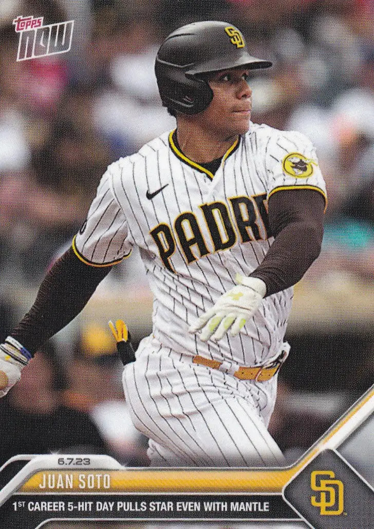2023 TOPPS NOW #403 JUAN SOTO- SAN DIEGO PADRES - Baseball Card Single