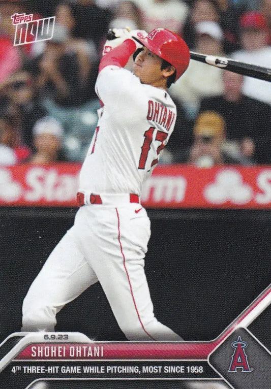 2023 TOPPS NOW #419 SHOHEI OHTANI- ANGELS