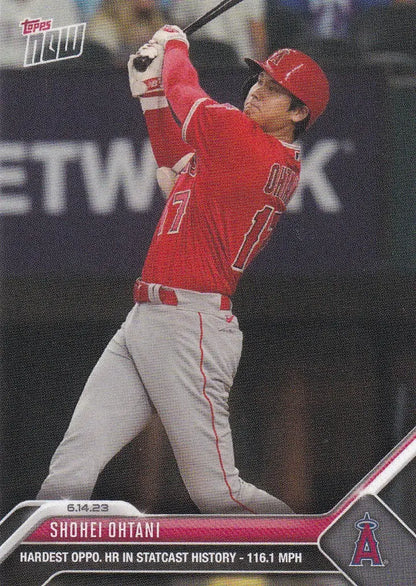 2023 TOPPS NOW #441 SHOHEI OHTANI- ANGELS