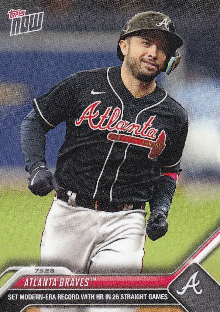 2023 TOPPS NOW #546 ATLANTA BRAVES - Baseball Card Single