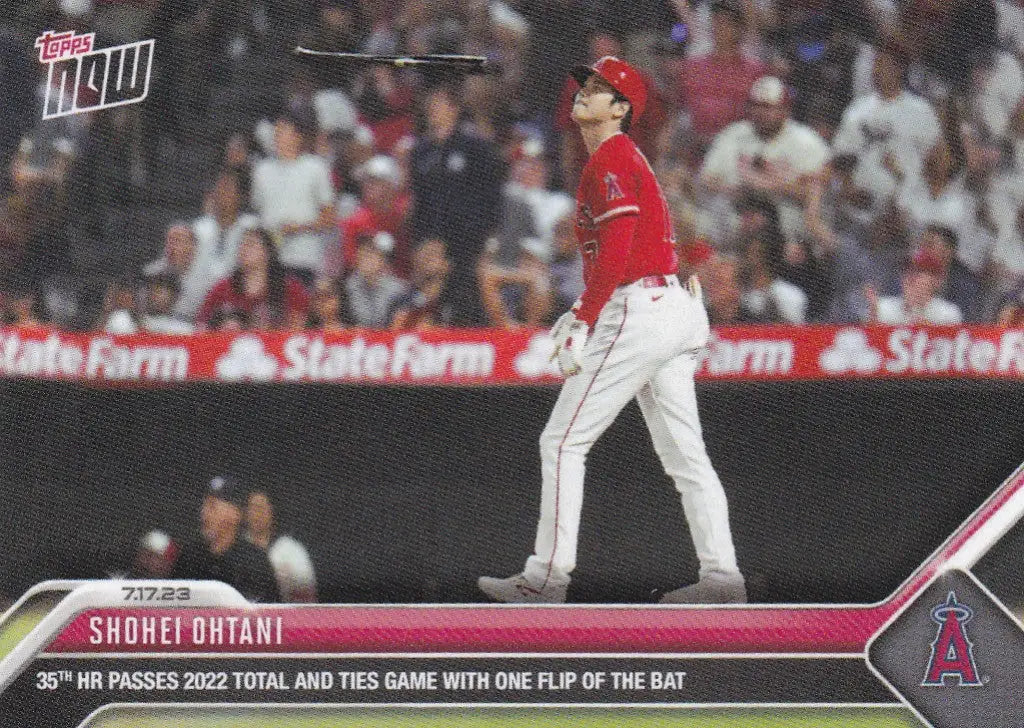 2023 TOPPS NOW #579 SHOHEI OHTANI- ANGELS