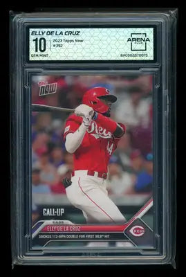 2023 Topps Now Elly De La Cruz #392 Baseball Arena Club 10 - Baseball Card Single
