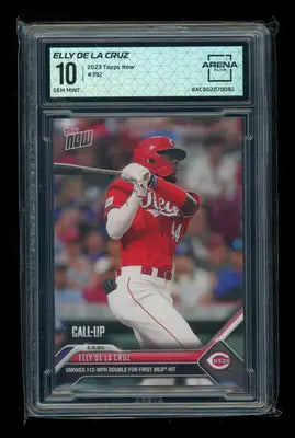 2023 Topps Now Elly De La Cruz #392 Baseball Arena Club 10 - Baseball Card Single