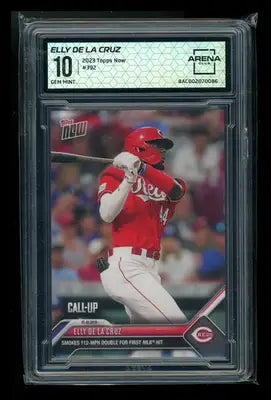 2023 Topps Now Elly De La Cruz #392 Baseball Arena Club 10 - Baseball Card Single