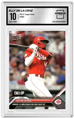 2023 Topps Now Elly De La Cruz #392 Baseball Arena Club 10 - Baseball Card Single
