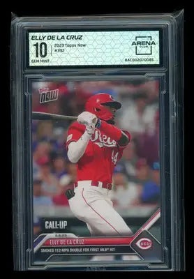 2023 Topps Now Elly De La Cruz #392 Baseball Arena Club 10 - Baseball Card Single