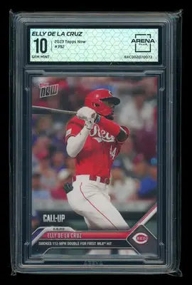 2023 Topps Now Elly De La Cruz #392 Baseball Arena Club 10 - Baseball Card Single