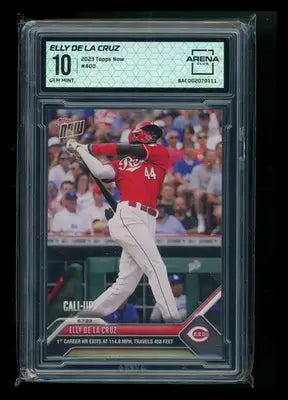 2023 Topps Now Elly De La Cruz #400 Baseball Arena Club 10 - Baseball Card Single