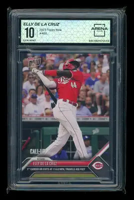 2023 Topps Now Elly De La Cruz #400 Baseball Arena Club 10 - Baseball Card Single