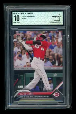 2023 Topps Now Elly De La Cruz #400 Baseball Arena Club 10 - Baseball Card Single