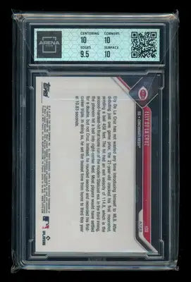 2023 Topps Now Elly De La Cruz #400 Baseball Arena Club 10 - Baseball Card Single