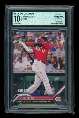 2023 Topps Now Elly De La Cruz #400 Baseball Arena Club 10 - Baseball Card Single