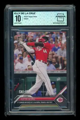 2023 Topps Now Elly De La Cruz #400 Baseball Arena Club 10 - Baseball Card Single