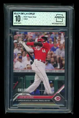 2023 Topps Now Elly De La Cruz #400 Baseball Arena Club 10 - Baseball Card Single