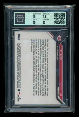 2023 Topps Now Elly De La Cruz #400 Baseball Arena Club 10 - Baseball Card Single