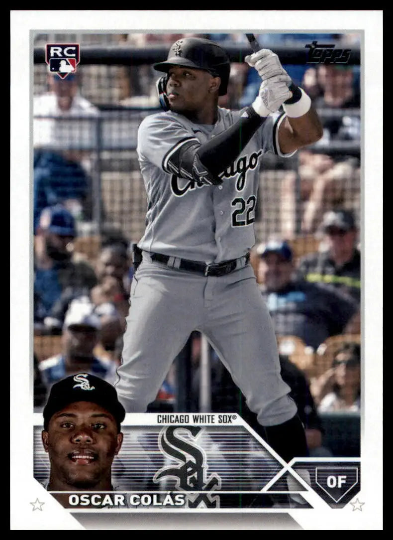 2023 Topps Oscar Colás RC 545 Chicago White Sox NM - Baseball Card Single